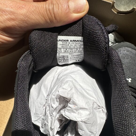 Under Armour Charge Assert Men 9.5 Extrawide 4E - Picture 3 of 11